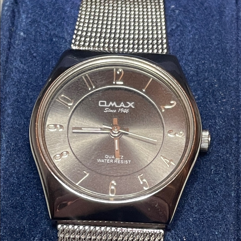 NWT - Omax Silver Women's Watch - Picture 2 of 9